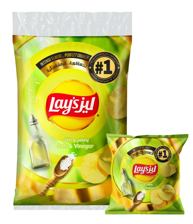 Lays Potato Chips Salt & Vinegar 12GmX21