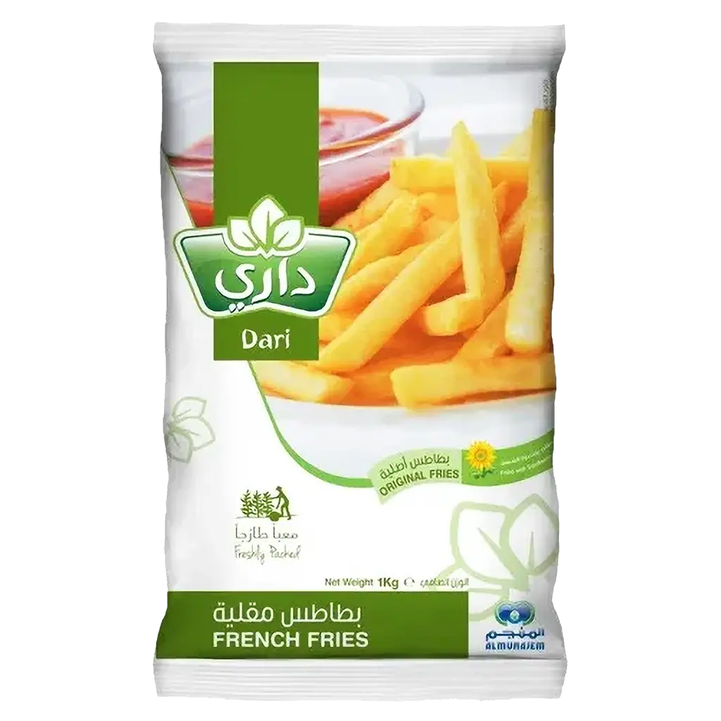 Dari Original Potato Fries Frozen 1 kg - view 1