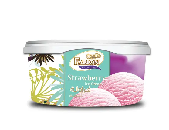 Fabion Ice Cream Strawberry 1 Ltr - view 1