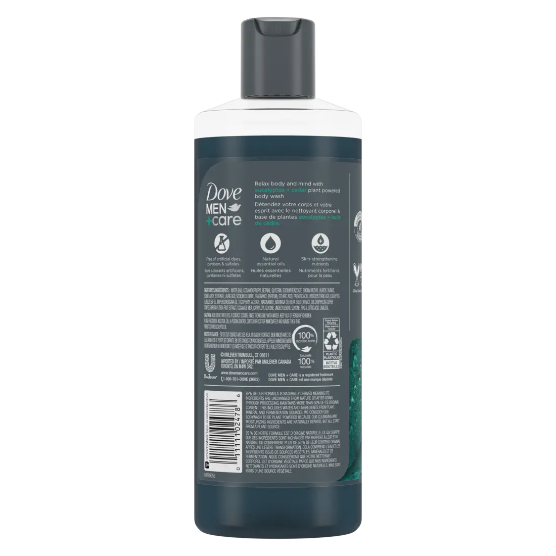 Dove Men Care Body Wash Eucalyptus And Cedar Oil 532ml - view 2