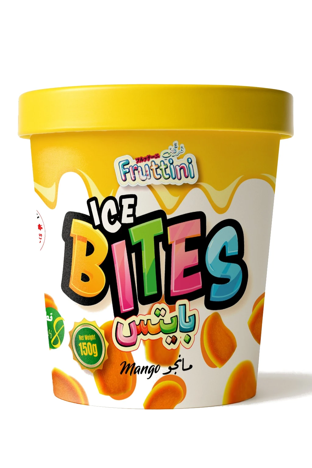 Fruttini Ice Bites Mango 150 gm