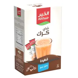 AlKhair Karak Tea Coffee Sugar Free 12 Saches