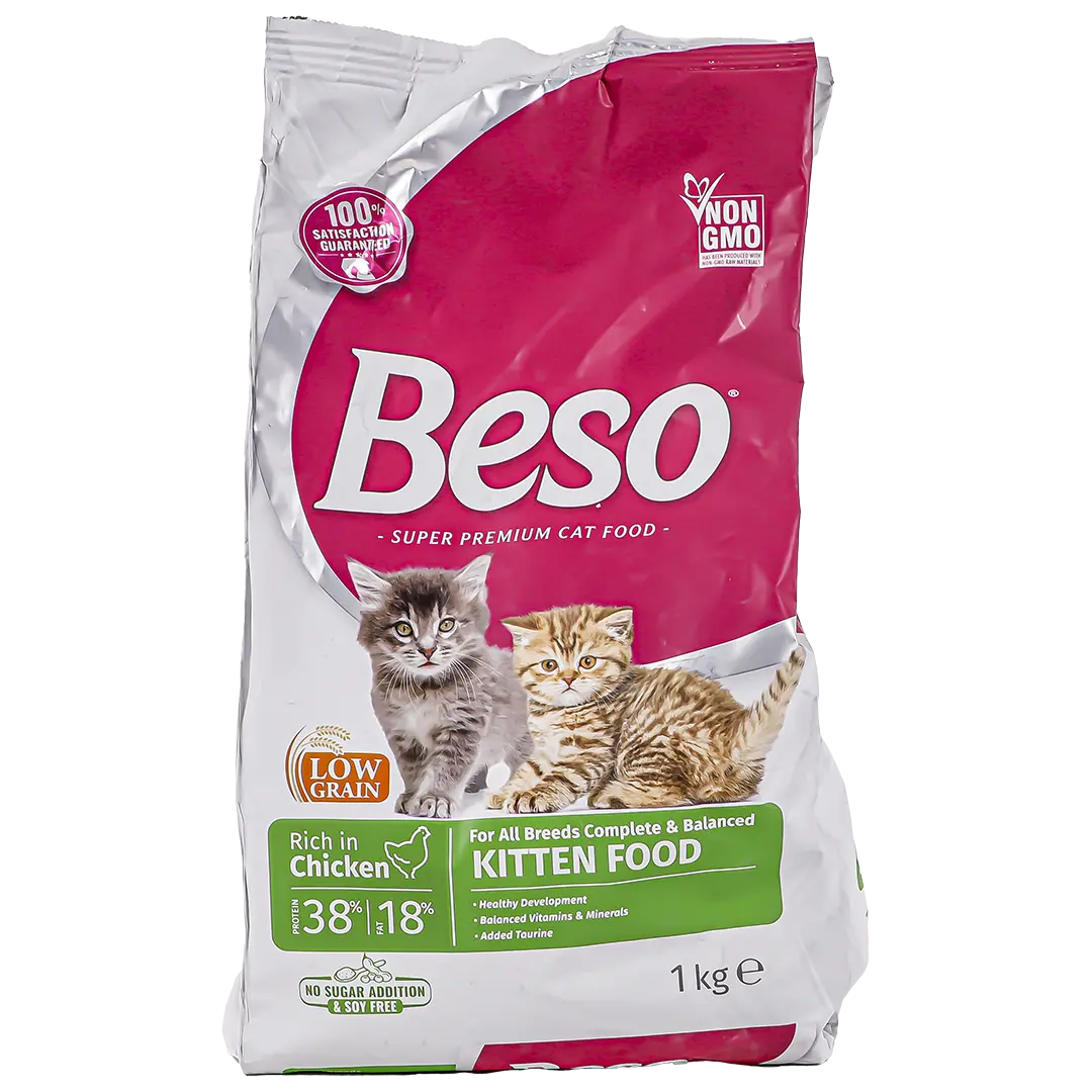 Beso Dry Food for Kittens Chicken 1 kg - view 2