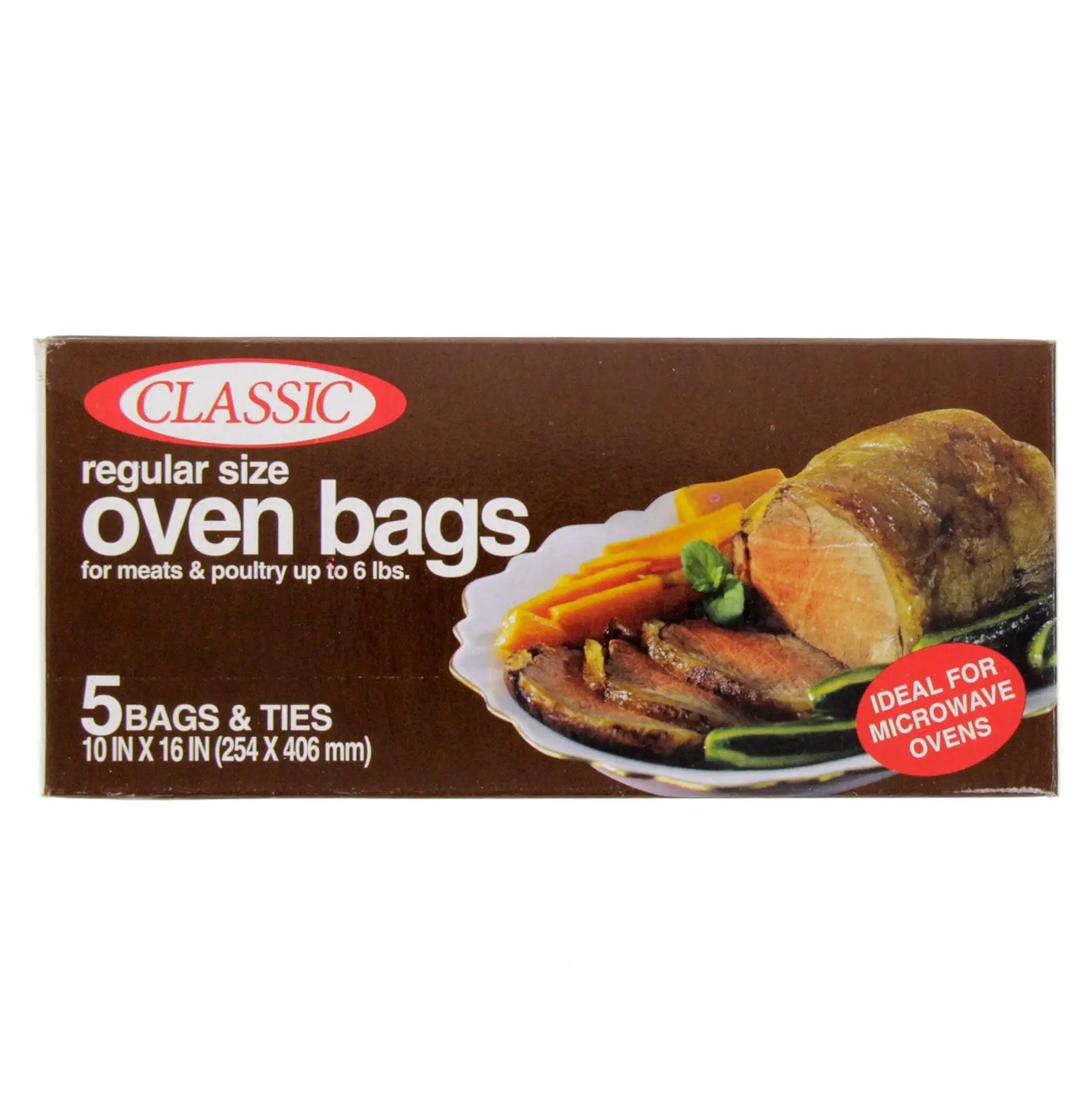 Classic Oven Bags With Ties Regular Size 5 - view 1