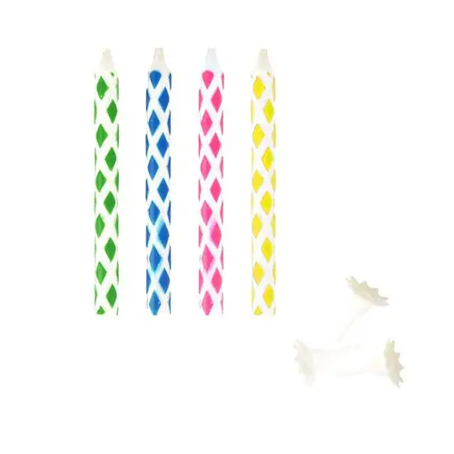 Papstar Magic Candles With Holder 6Cm 10 Pieces - view 2