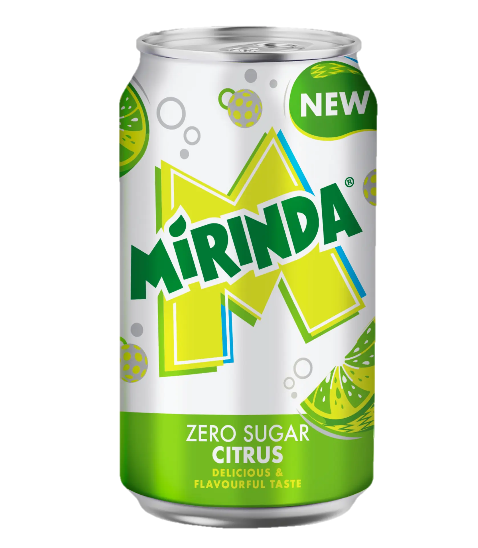  Mirinda Zero Soft Drink Citrus 330 ml - view 1