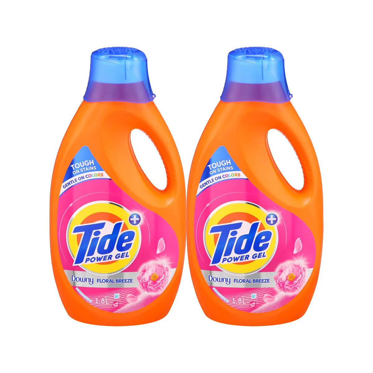 Tide Power Gel Laundry Detergent Touch Of Downy 1.8LtrX2 - view 1