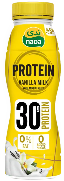 Nada Protein Milk Vanilla With Mixed Fruits 320 ml