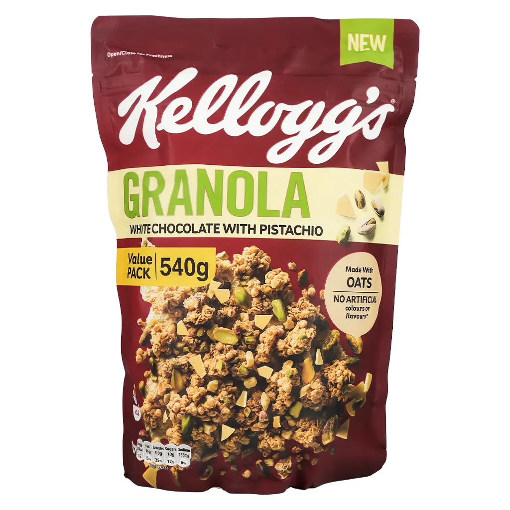 Kellogg's Granola White Chocolate With Pistachio 540 Gm - view 1