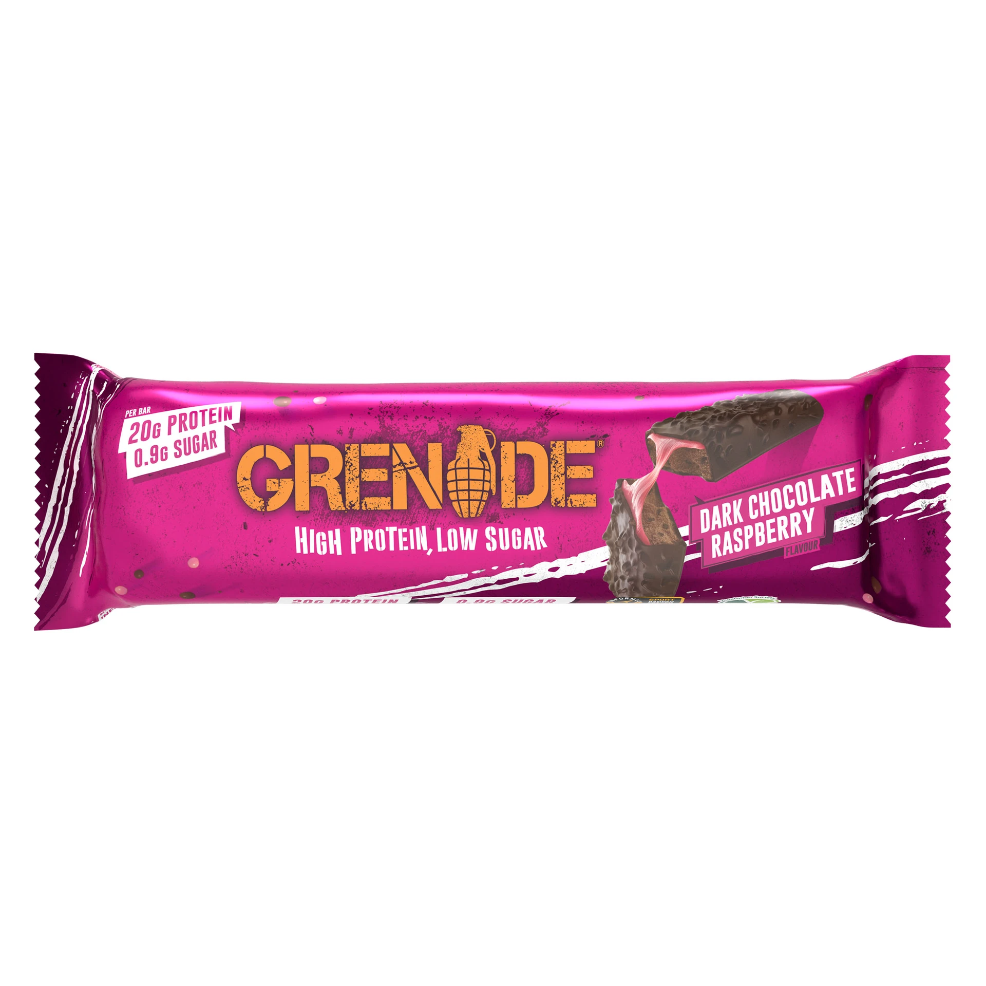 Grenade Protein Bar Dark Chocolate with Raspberry 60 gm
