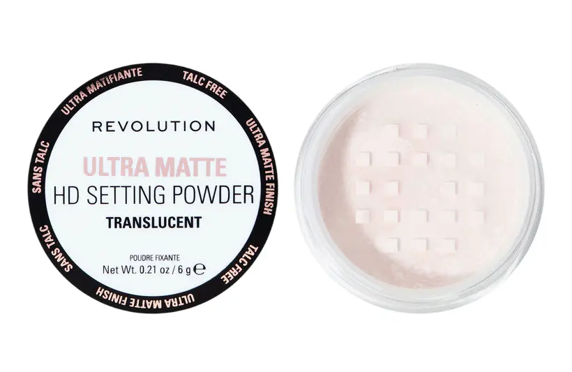 Revolution Ultra Velvet HD Matte Loose Setting Powder Talc Free Translucent - view 1