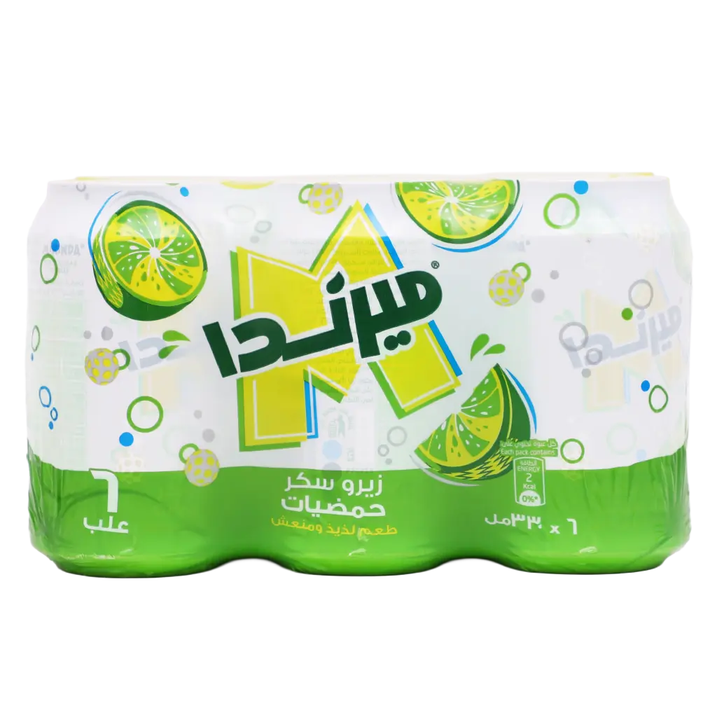 Mirinda Soft Drink Citrus Zero Sugar 6 pcs 330 ml - view 4