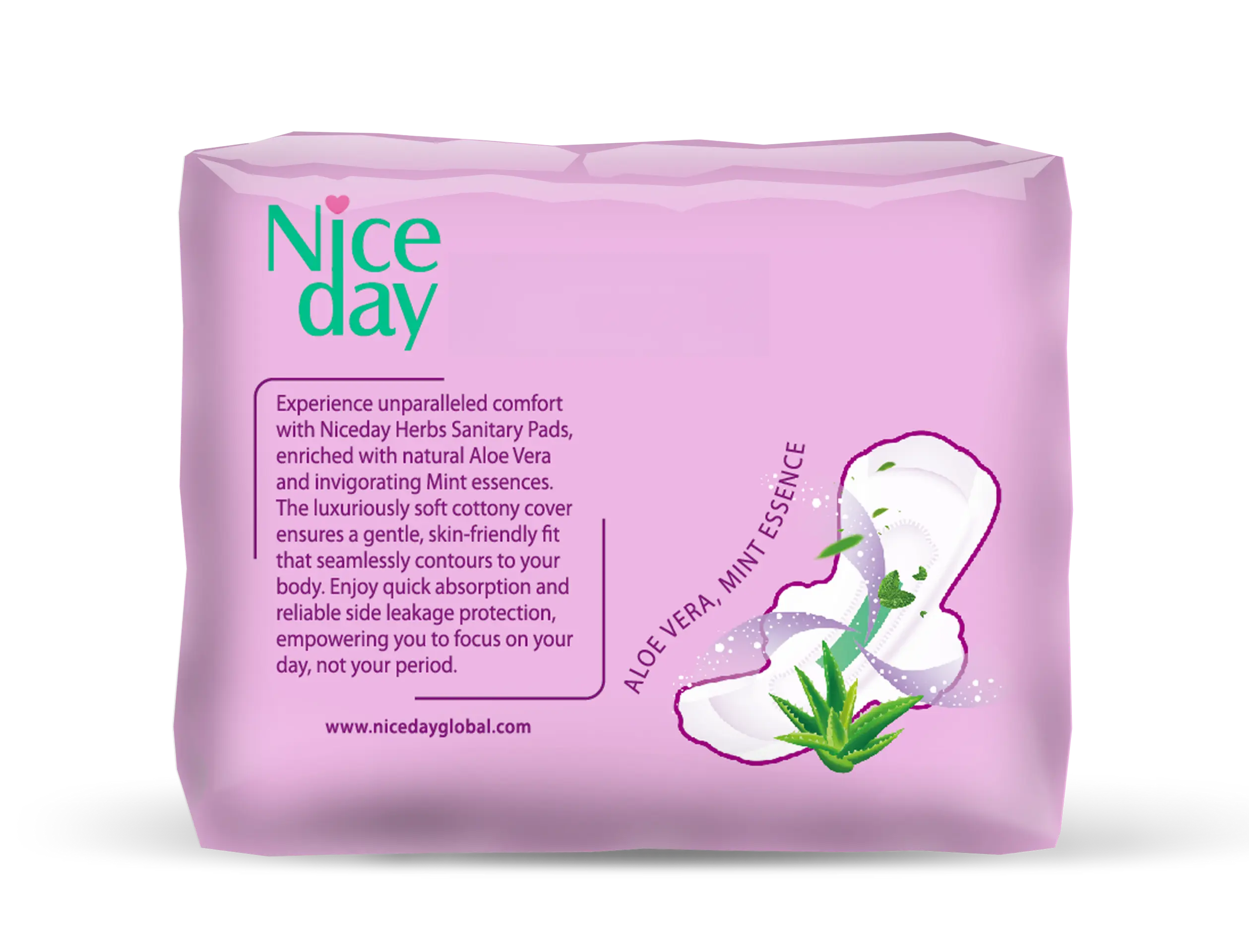 Nice Day Sanitary Pads Herbs daytime 245 mm 10 pcs - view 2