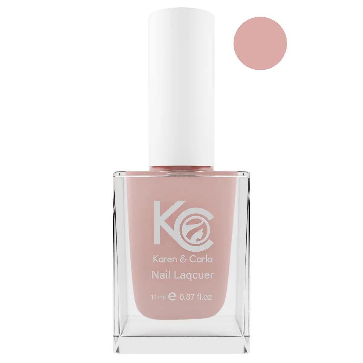 Karen And Carla Nail Lacquer Dusty Pink 132 - view 1