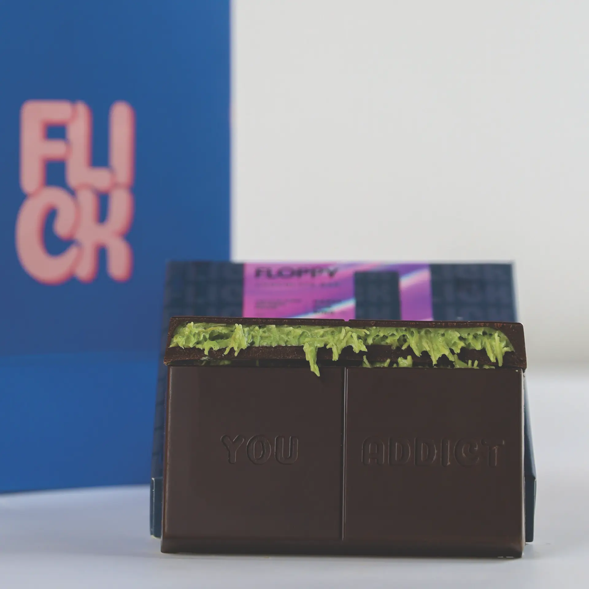 Floppy Dark Chocolate with Kunafa Pistachio 57 gm - view 5