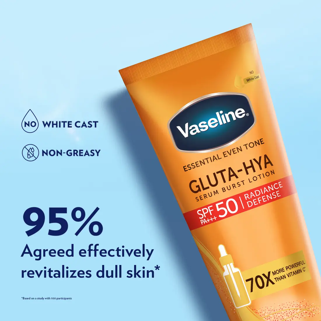 Vaseline Lotion Gluta-Hya Spf 50+ 180 ml - view 5