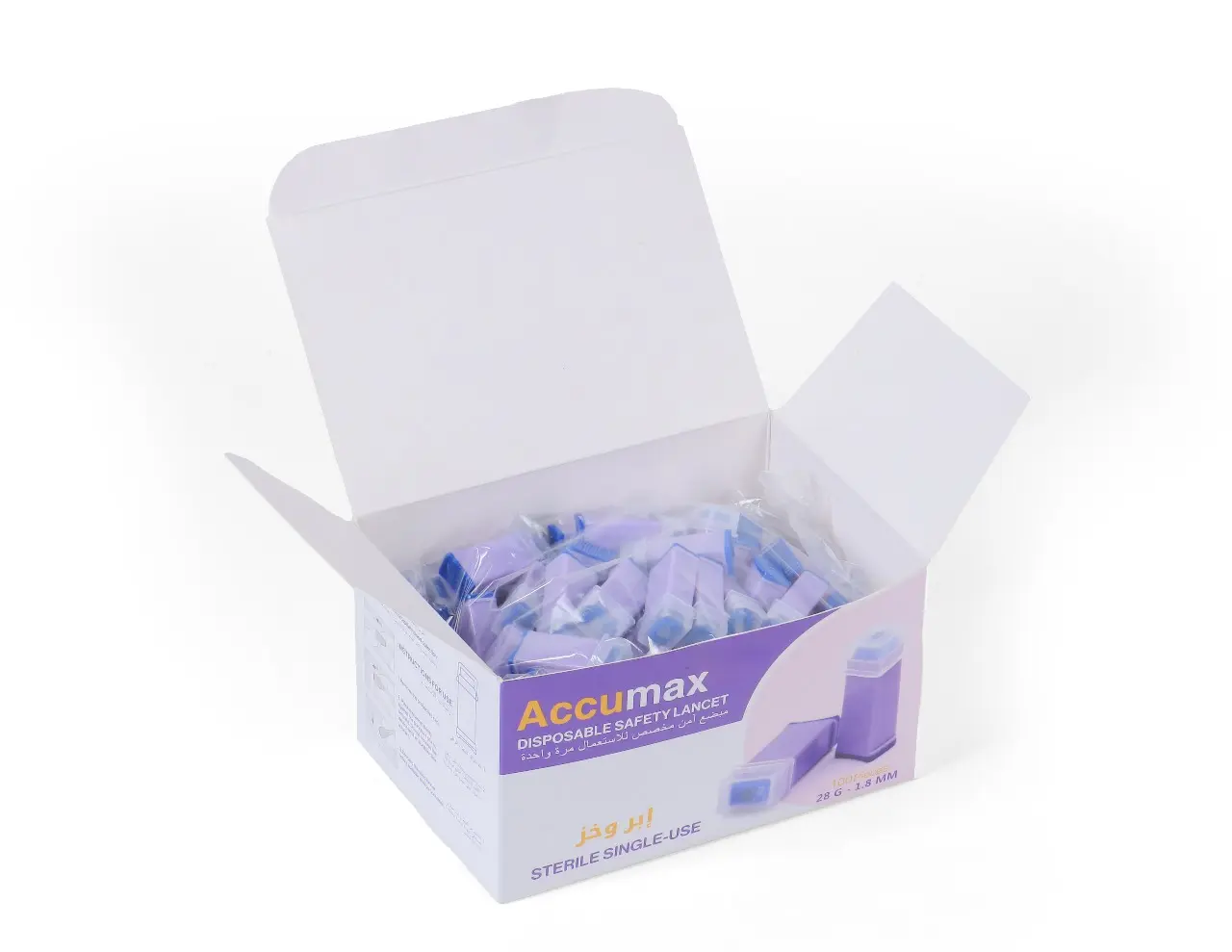 Accu Max Disposable Sterile Single Use 1.8 mm 100 pcs  - view 3