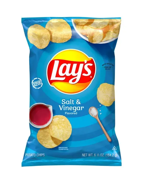 Lays Potato Chips Salt & Vinegar 6.5 Oz - view 1