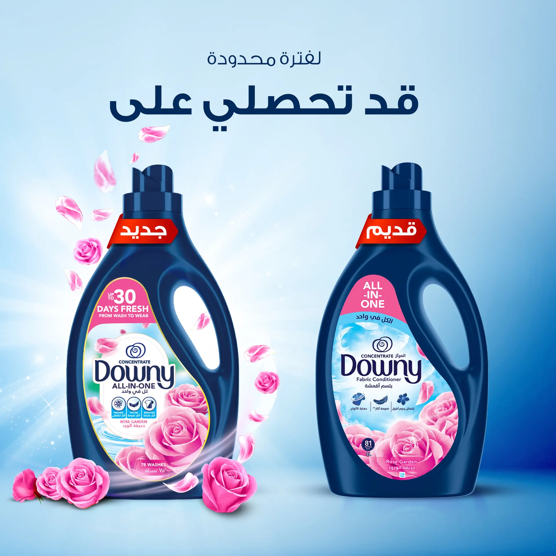 Downy Fabric Softner Rose Garden 2 L  - view 12