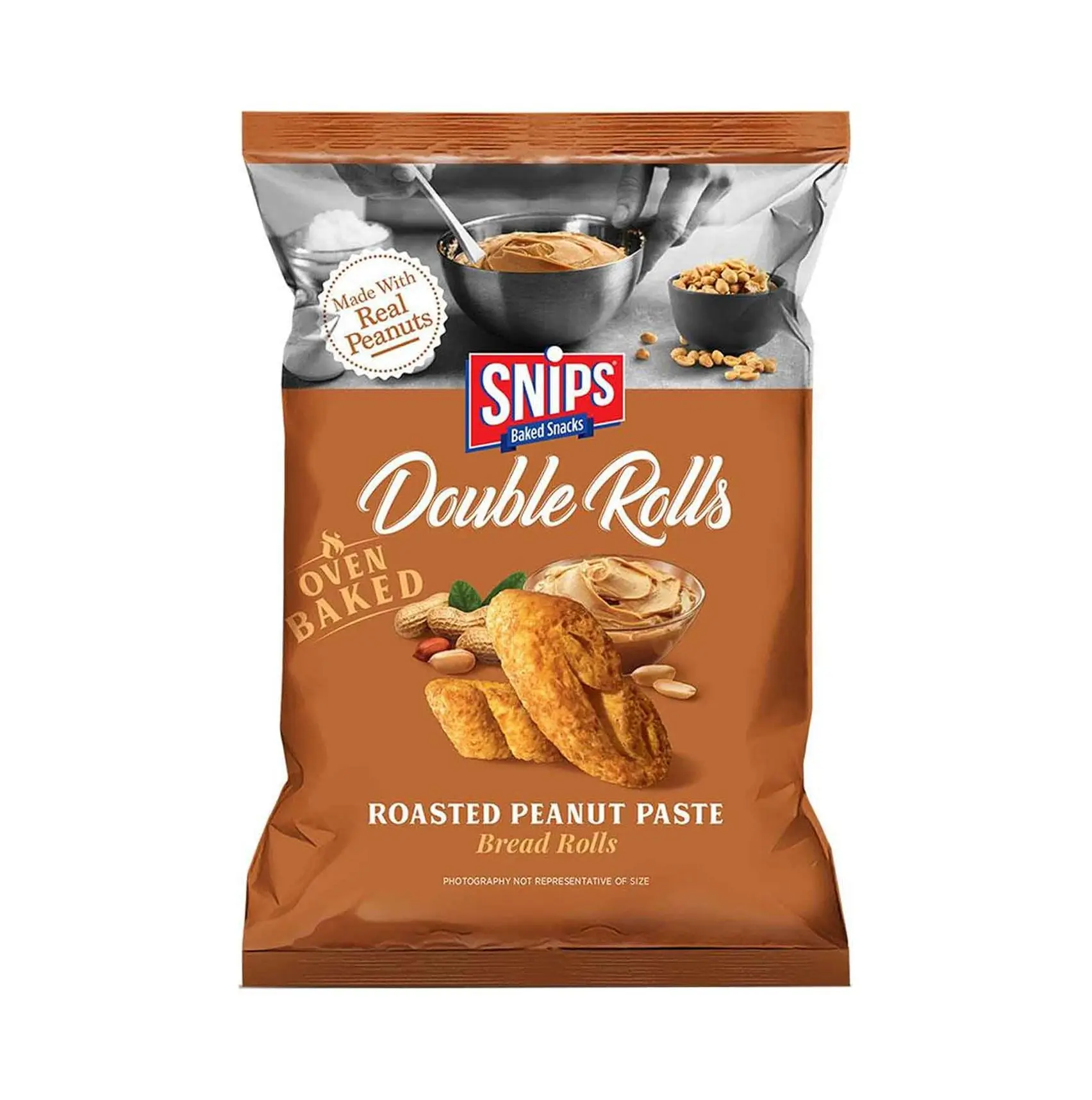 Snips Double Rolls Peanut 40 gm - view 1