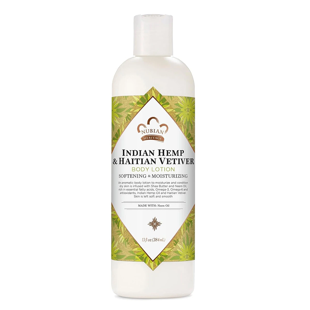 Nubian Heritage Body Lotion Indian Hemp 384 ml