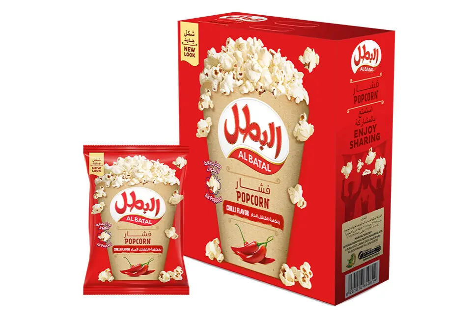 Al Batal Popcorn Chilli 18 pcs 14 gm - view 1