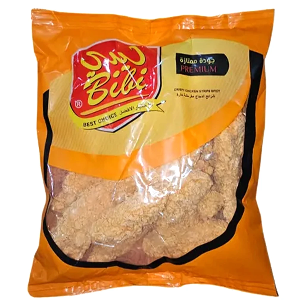 Bibi Crispy Chicken Strips Spicy Frozen 750 gm