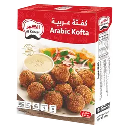 Al Kabeer Arabic Kofta With Beef Frozen 11 pcs 300 gm 