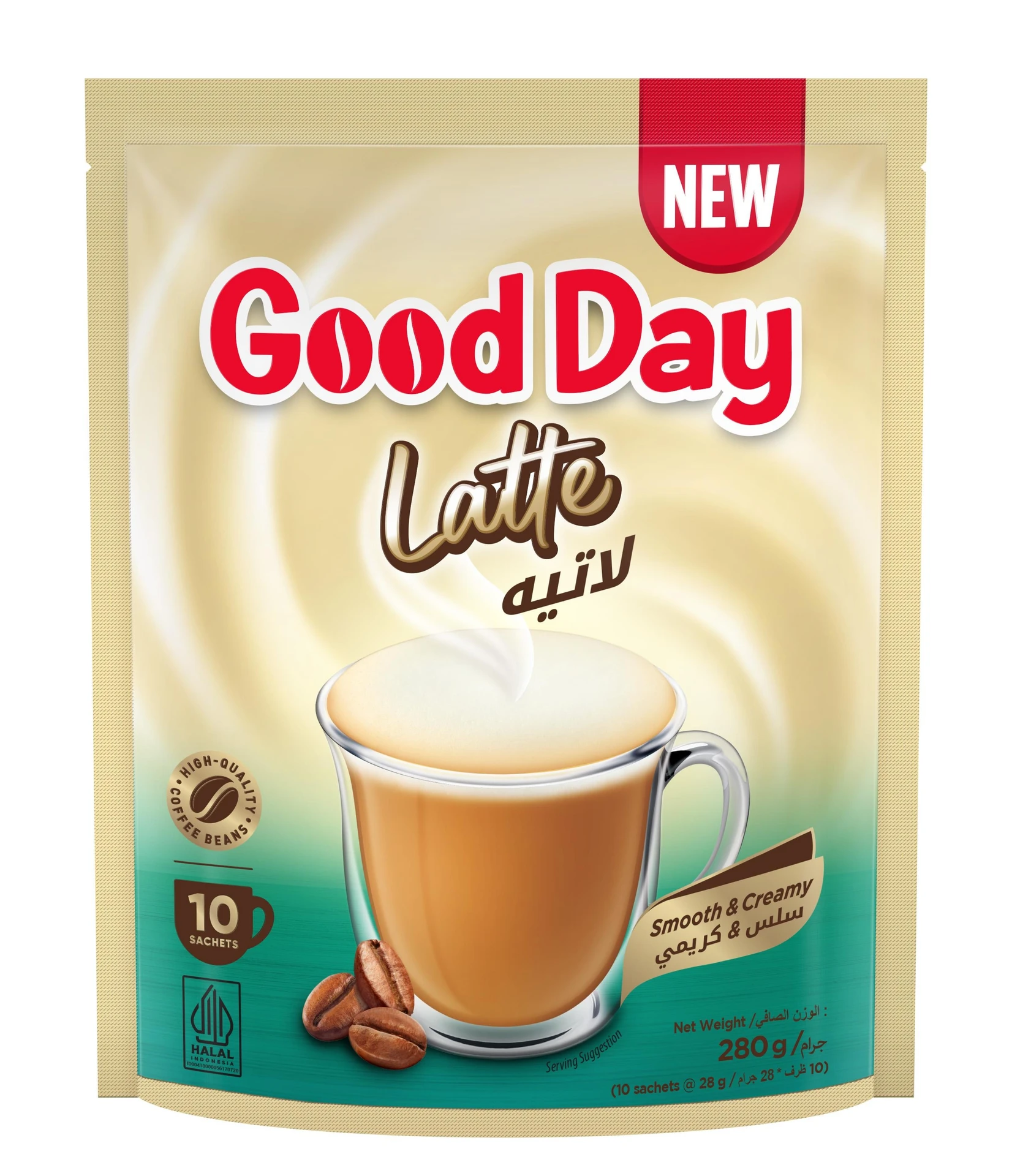 Good Day Instant Coffee Latte 28GmX10