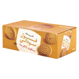 Gandour Biscuit Peanut Butter with Cream 12 pcs 38 gm