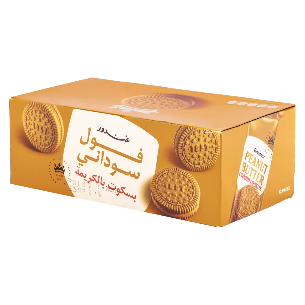 Gandour Biscuit Peanut Butter with Cream 12 pcs 38 gm - view 1