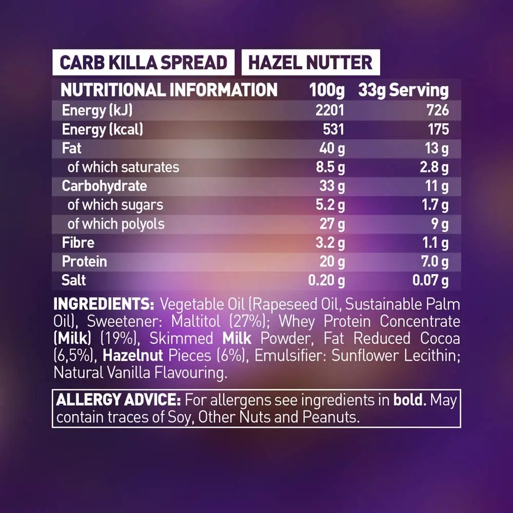 Grenade Protein Spread Hazel Nutter Flavor 360 gm - view 5