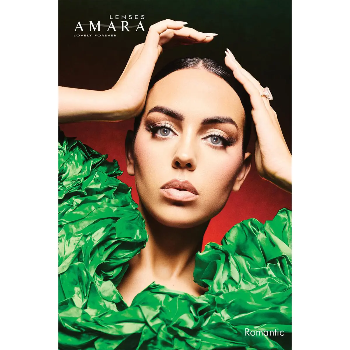 Amara Plano Contact Lenses Monthly Romantic - view 2