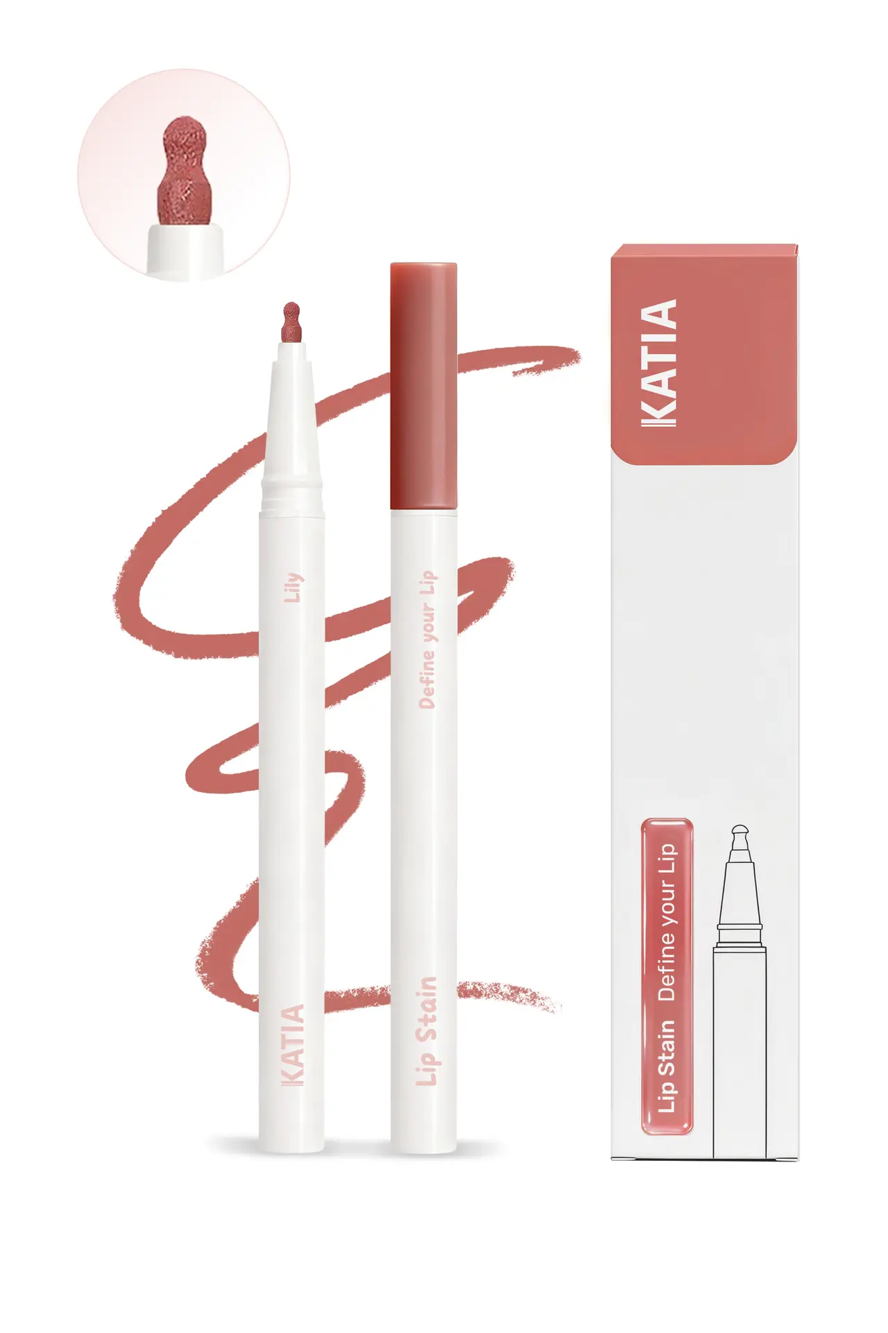 Katia Lip Stain Liner Lily - view 4