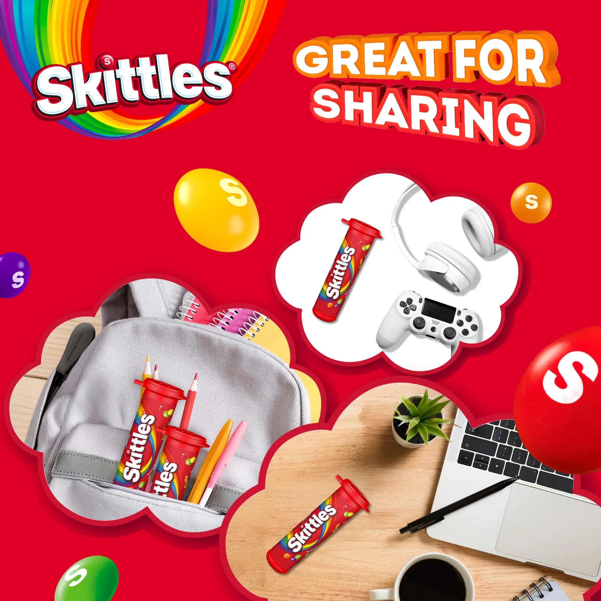Skittles Candy Fruit 30.6 gm - view 4