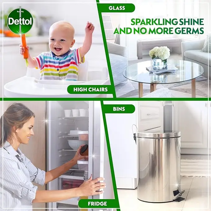 Dettol all Purpose Cleaner lemon + Bathroom Cleaner Trigger Spray  500 ml  2 pcs - view 4