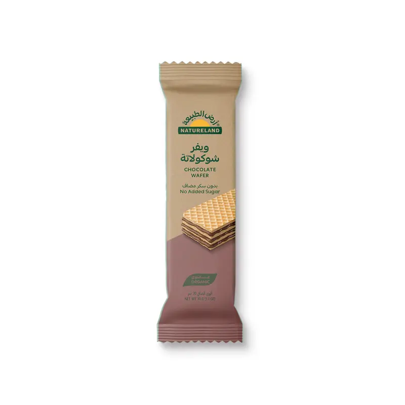 Natureland No Added Sugar Chocolate Wafer 30 gm - view 1