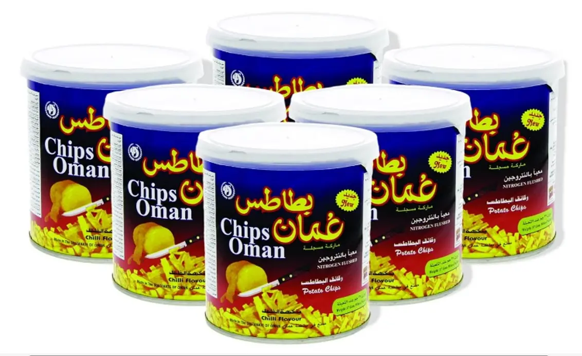 Oman Chips Tin 37GmX6 - view 1