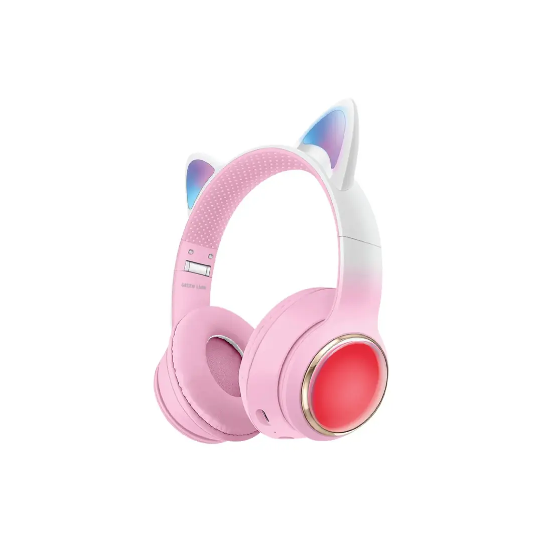 Green Lion Gl-400 Kids Wireless Head Phone Pink - view 1