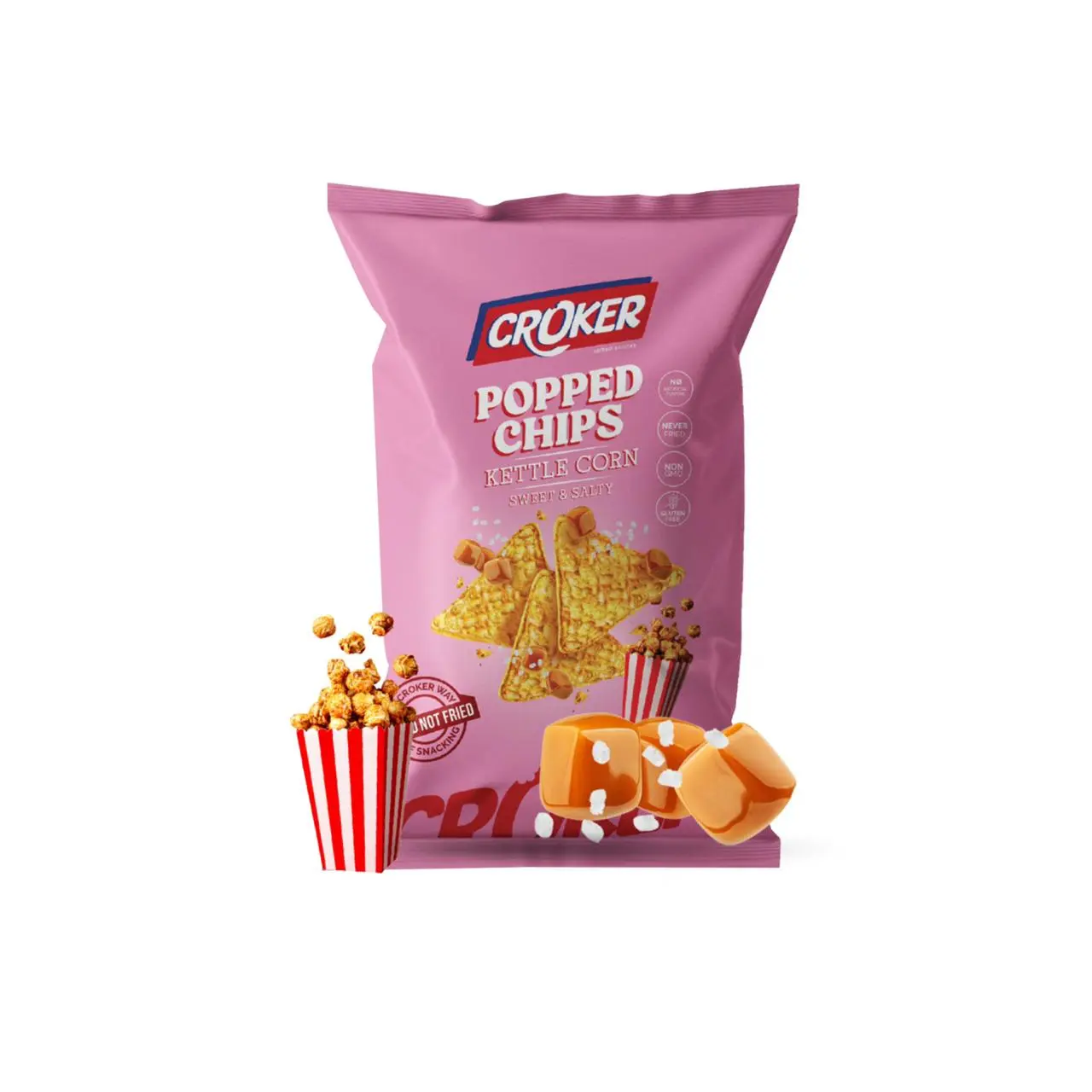 Croker Popped Chips Kettle Corn 30 gm - view 1