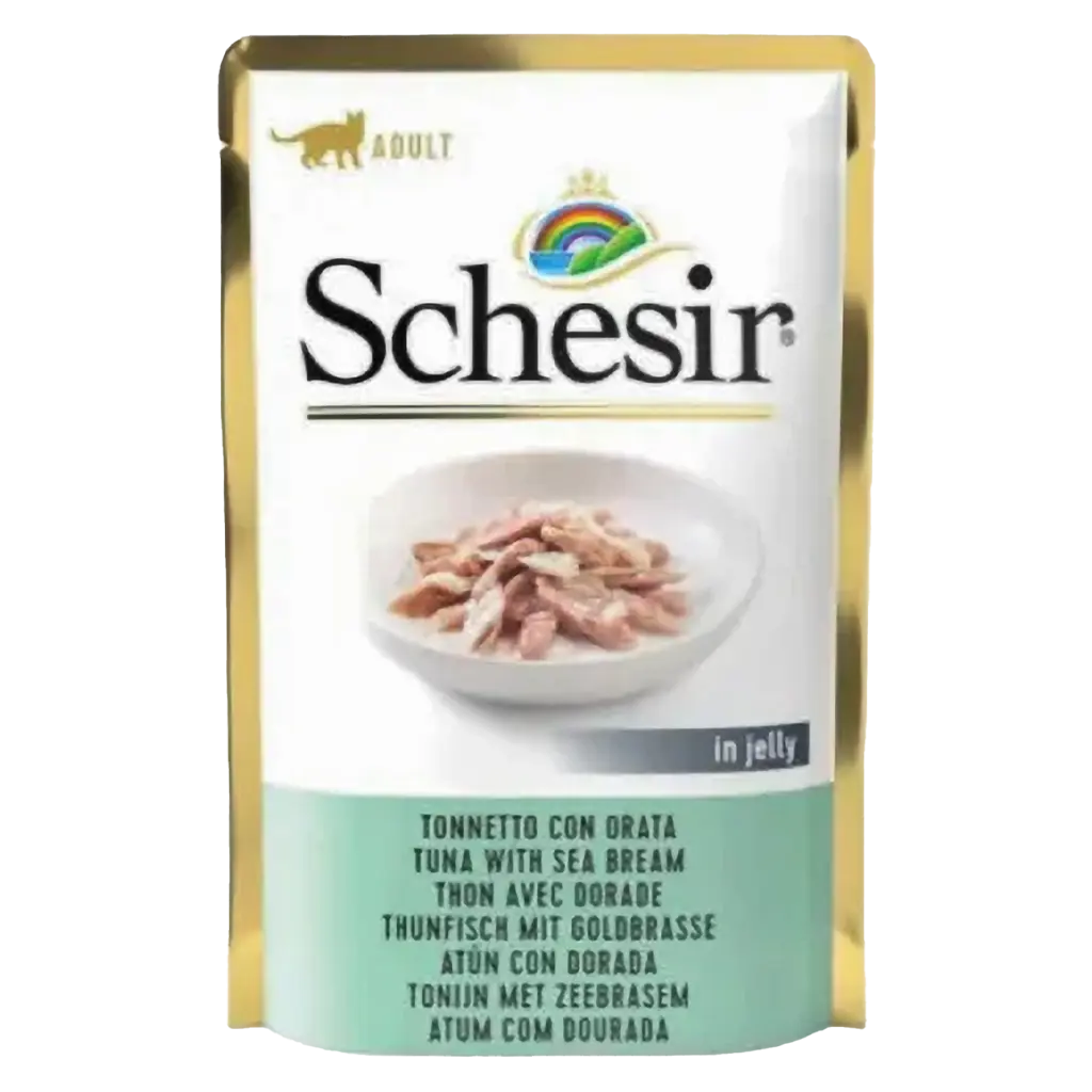 Schesir Cat Tuna with Seabream in Jelly 85 gm - view 1