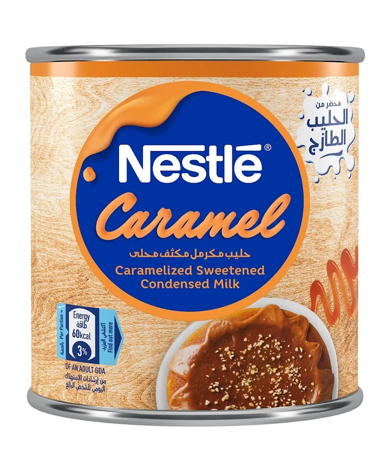 Nestle Sweetened Condensed Milk with Caramel Flavor 397 gm