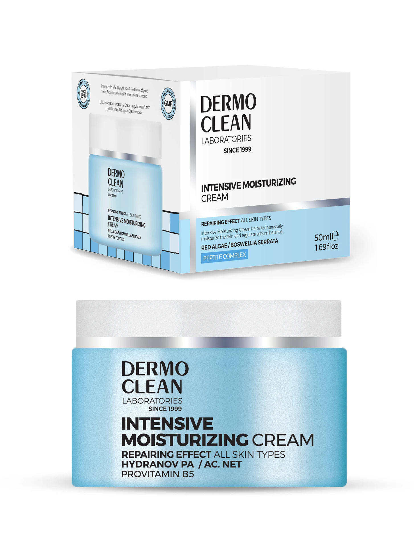 DermoClean Intensive Moisturizing Cream All Skin Types 50 Ml