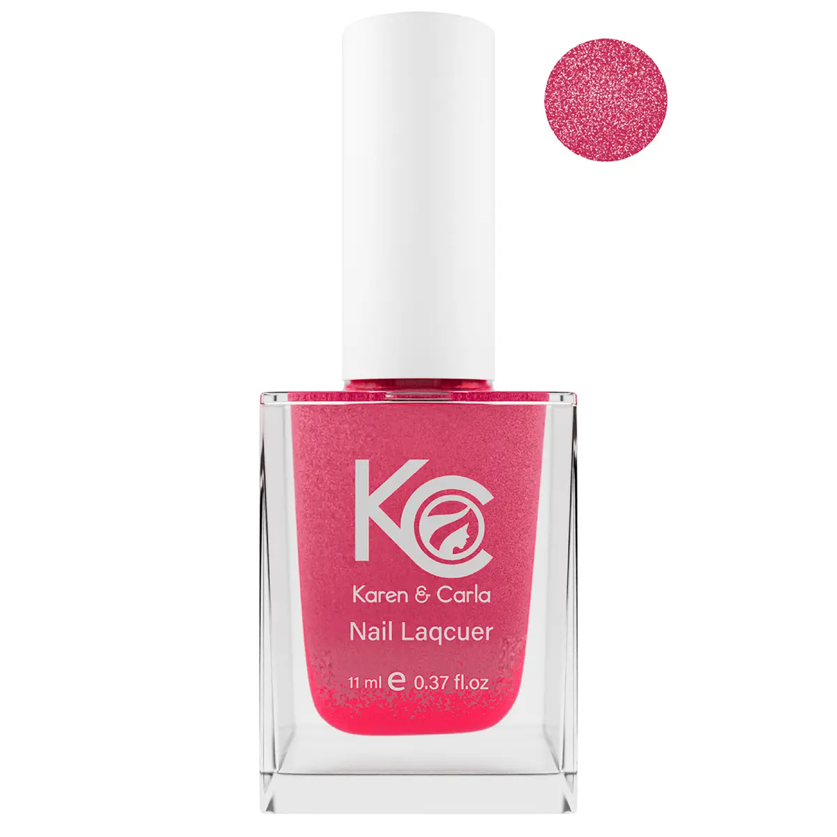 Karen And Carla Nail Lacquer Rose Sparkle 150 - view 1