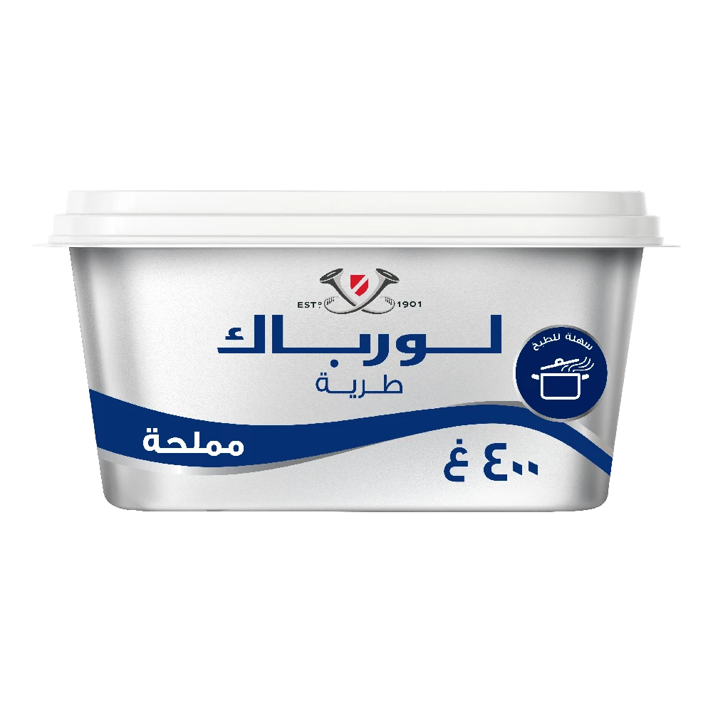 لورباك زبدة طرية مملحة 400غ
