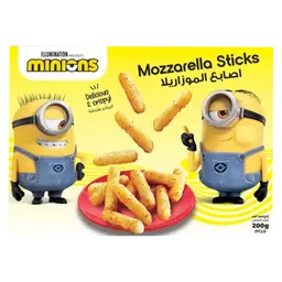 Minions Mozzarella Sticks 200g