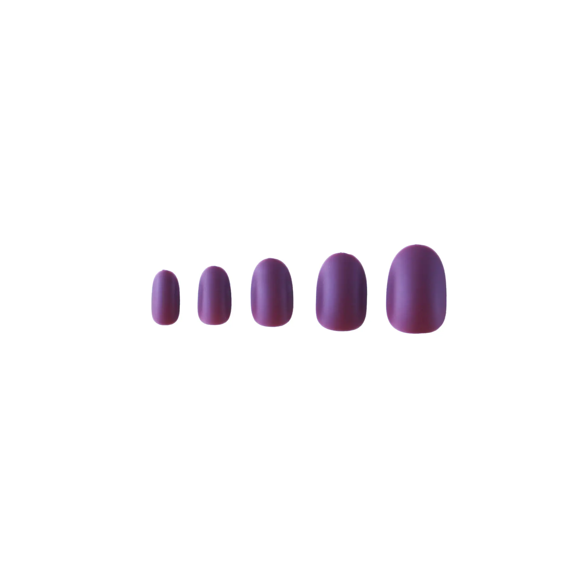Jazly Press on Nails Matte Mauve - view 3