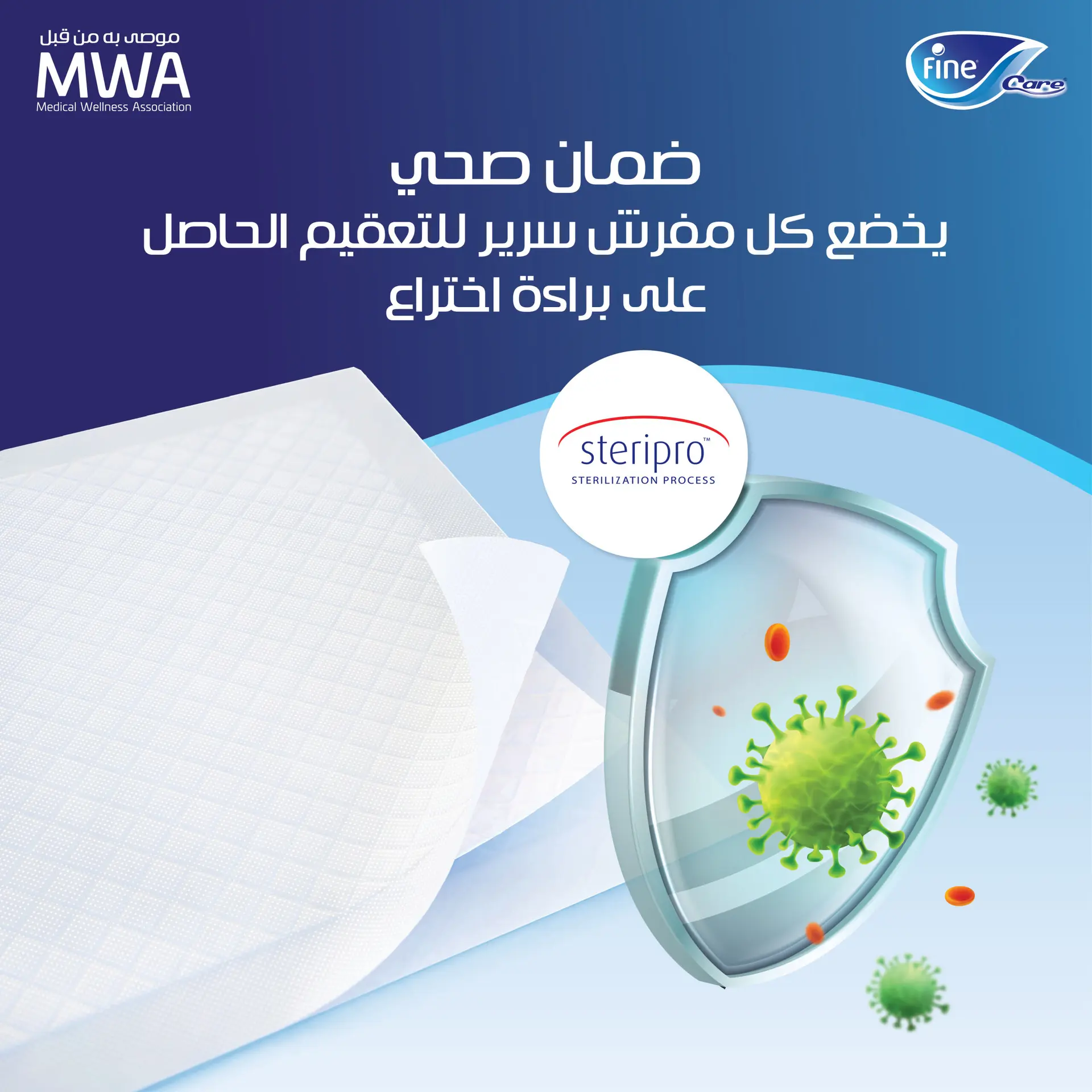 Fine Care Underpads 90*60cm 20 Pad - view 5