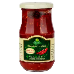 Mukhtarat Ground Red Pepper In Oil 375g