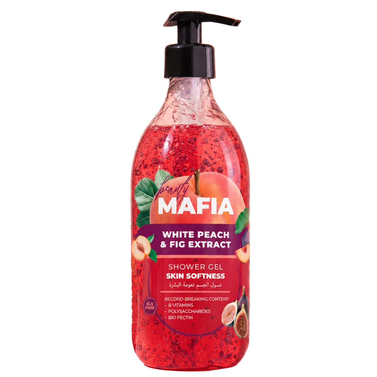 Beauty Mafia Shower Gel Skin Softness White Peach And Fig Extract 520 ml